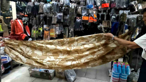 เปลนอนพรางทะเลทราย เปลนอนทหาร เปลนอนผ้ากันน้ำ เปลนอนผูกต้นไม้