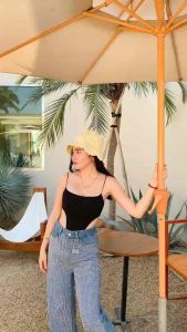 กางเกงยีนส์ขายาว เอวสูง งานรีดเพชรวิบวับๆ เพชรเเน่นๆ ขึ้นกล้องสุดๆ S-6XL