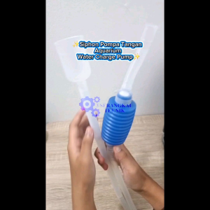 Siphon Pompa Tangan Aquarium Water Charge Pump 1.7M - NC02