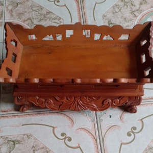 đài thờ gỗ mit cao 17cm Ngang 40cm  Rộng 20cm