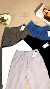 Celana Kulot Crinkle Highwaist Wanita Loose Pants // Celana Kulot Loose Pants Crinkle Airflow Premium