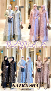 (9) NEWLUSI VAYRA 4 WILONA DRESS Baju Dress Gamis Wanita Muslimah Vayra Dress by New Lusy. Nazra Sha