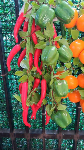 Hiasan Dapur Hiasan Resto Buah dan Sayur Artificial Renceng