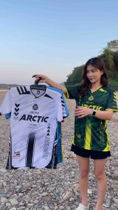 AV-005 เสื้อกีฬาพิมพ์ลายเกรดพรีเมียมใส่ได้ทั้งชายและหญิง