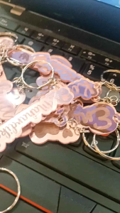 JAYA GANCI NAMA CUSTOM GANTUNGAN KUNCI BEBAS RIQUEST NAMETAGE AKRILIK