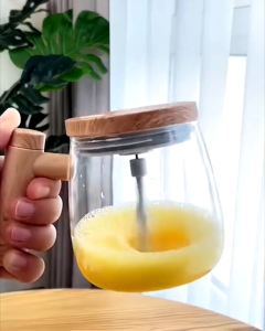 Gelas Aduk Otomatis Kopi 400ml | cangkir pintar aduk sendiri | Mug gelas elektrik pengaduk otomatis