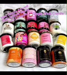 Guaranteed Authentic Bath & Body Works Single Wick Scented Candle 198g / Single Wick Signature Scented Candle 227g