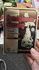 VIÊN UỐNG VITAMIN TỔNG HỢP SÂM HÀN QUỐC HOMIGINMIN GINSENG HỘP 60 VIÊN