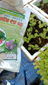 Gói 500g Phân Hữu Cơ Bi- Green Hữu Cơ 68 cung Cấp Dinh dưỡng Cho Rau Củ Quả Hoa Cây Cảnh