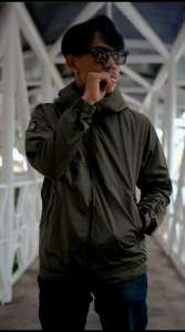 Troublemaker Jaket Pria - Southland Olive