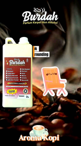 Parfume BURDAH 5 LITER pewangi karpet masjid musholla non alkohol termurah cocok untuk Pelembut dan Disinfektan bisa untuk karpet sajadah bed cover seprei bantal pengharum mobil dll.