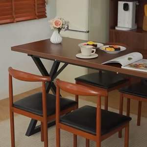 Small Apartment Dining Table: Industrial Style & Solid Wood Options