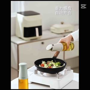 [2025]Automatic Flip Oil Dispenser Bottle Cooking Oil Bottle Seasoning Sauce Bottle Container Oil Container Oil Bottle