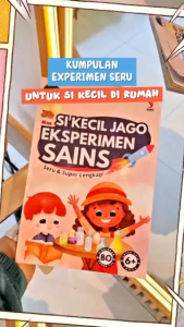 Buku Experimen Anak | Si Kecil Jago Experimen Sains | By Tim Penulis Ranah