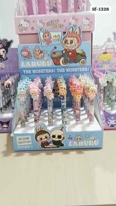 Pulpen Gel Karakter Labubu Hellokitty Kuda Pony Pen Gel
