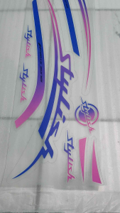 striping stiker transparan Scoopy stylish