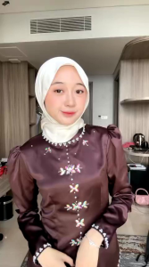 Alana One Set Baju Kurung Melayu Rok Songket Modern Premium Termurah | Atasan Baju Kurung