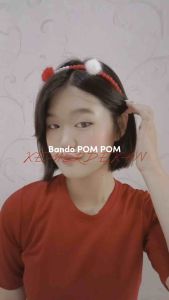 Bando Pompom Merah Putih Edisi Kemerdekaan HUT RI 17 Agustus