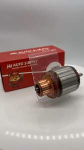 J&J Auto Supply Starter Motor 12V DC 1.6KW 9T 53MM 108MM 7MM AMT-ND-0525 for Nissan Denso Type 2B160750 23310-AA170