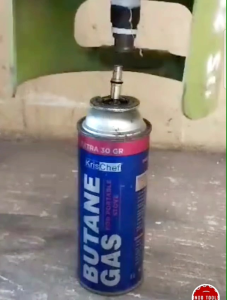 Alat isi ulang gas kaleng portable refil gas kaleng portable gas