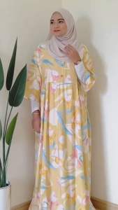 A3 - Nightdress button cotton silk nightwear