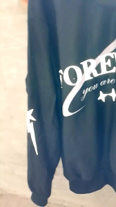 ARQYU Sweater Hoodie Reflektive FOREVER Hitam