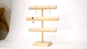 Rak Pajangan Perhiasan Kayu: Tempat Gelang Kayu Bertingkat & Rak Pameran Perhiasan