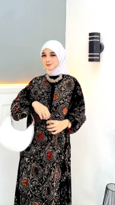 Gamis Batik Pekalongan Modern Terbaru Busui