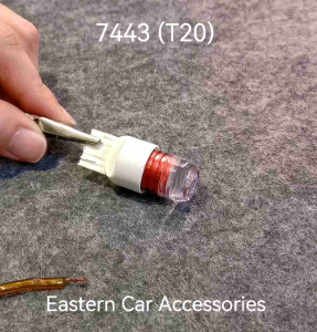 1pcs Car Brake Light LED Bulb Strobe Flashing 1157 7443 LED Projector Auto Tail Bulb