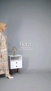 BEST PRICE// HERA MIDI DRESS BY FEE FASHION// QISMA STORE