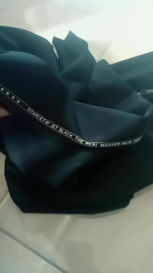 kain Starlet Super Jetblack Harga per setengah Meter