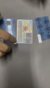 Dán bảo vệ căn cước công dân+bằng lái xe chống trầy xước