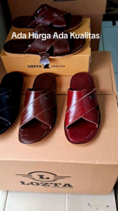 LOZTA Sandal Kulit Pria Dewasa Premium L-05 Series