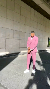 SETELAN JAS PRIA MODEL TALI PINGGANG / JAS MC MODEL TALI