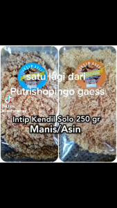 PROMO INTIP KENDIL KHAS SOLO 300 gram manis/asin(Original)