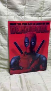Deadpool 3D Lenticular Poster – Justice Has a New Face