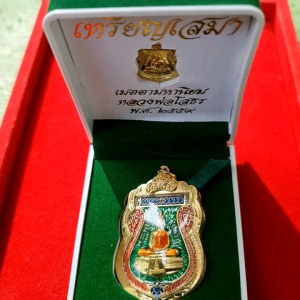 หลวงพ่อโสธร (พระพุทธโสธร)  ปี2559 พร้อมกล่อง เหรียญเสมา รุ่นเมตตามหานิยม เลี่ยมกรอบทองลงยาเขียว วัดโสธรฯ เหรียญเสมา พระพุทธโสธร เหรียญเสมา พระพุทธ - Lazada