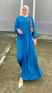 Gamis Aisyah Katun Yoris Premium