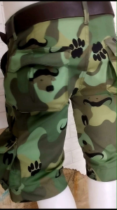 celana pendek LORENG TNI KARGO loreng