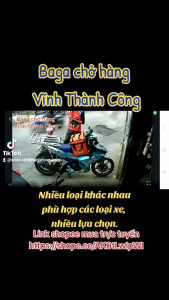 Baga chở hàng lắp Winner các loại côn tay ( có nắp mở đổ xăng )
