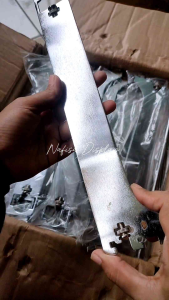 Daun Bracket 30 Cm Pipa Kotak Bulat Siku Braket Penyangga Rak Display SPP