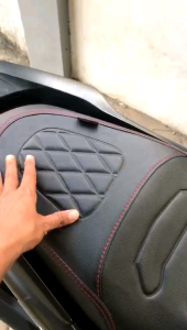 cover jok motor langsung pasang tanpa Staples model wajik buat matic Honda Yamaha PNP langsung pasang