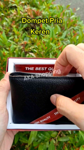 [3Dimensi MB] Dompet Kulit Dompet Lipat Dua Dompet Pria Model 3 Dimensi | The Best Quality