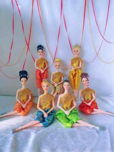 ชุดไทย ชุดตุ๊กตา ชุดตุ๊กตาบาร์บี้ ชุดบาร์บี้ ชุดไทยบาร์บี้ ชุดไทยตุ๊กตาบาร์บี้ ของถวายแก้บนได้