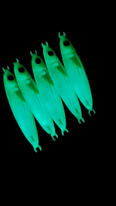 umpan metal jig decal Belanak full GID menyala terang 30 gr
