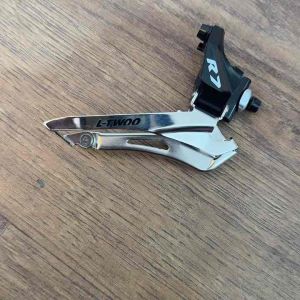 ( FD R7 LTWOO ) Fd Roadbike Sepeda Balap Pemindah Crank Road Bike Braze on Brazz on Front Derailleur Double 2 Speed
