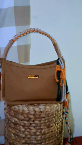 tas macrame tas macrame Bali Sling bag tas handmade tas lucu tas unik tas slempang tas serut