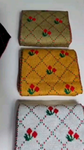 Syal Rajut Wanita Musim Dingin & Motif Cherry