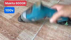 Máy khoan và bắt vít Makita - hàng bãi Nhật dùng điện 100-110Volt sử dụng đầu kẹp 10mm