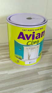 Avian Cat Kayu dan Besi Cling Isi 1kg Warna Lengkap